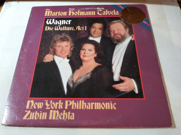 Richard Wagner - New York Philharmonic, Zubin Mehta - Die Walküre - Act 1 - LP