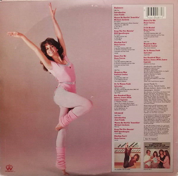 Jane Fonda - Jane Fonda's Workout Record New And Improved - LP