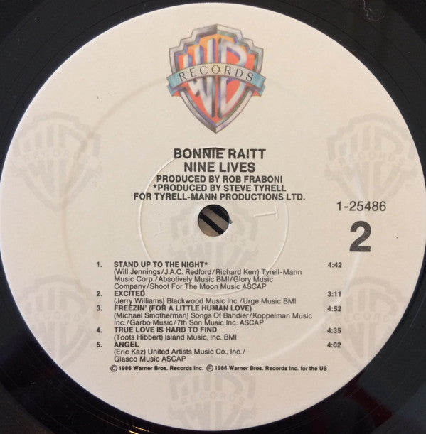 Bonnie Raitt - Nine Lives - LP