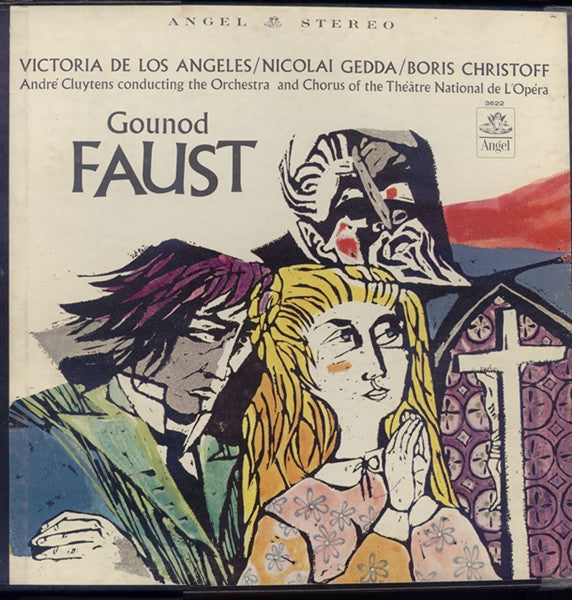 Gounod* / Victoria De Los Angeles, Nicolai Gedda, Boris Christoff, André Cluytens, Orchestra* And Chorus Of The Théâtre National De l'Opéra* - Faust - LP