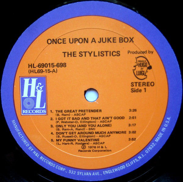 The Stylistics - Once Upon A Juke Box - LP