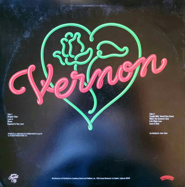 Vernon Burch - Love-A-Thon - LP