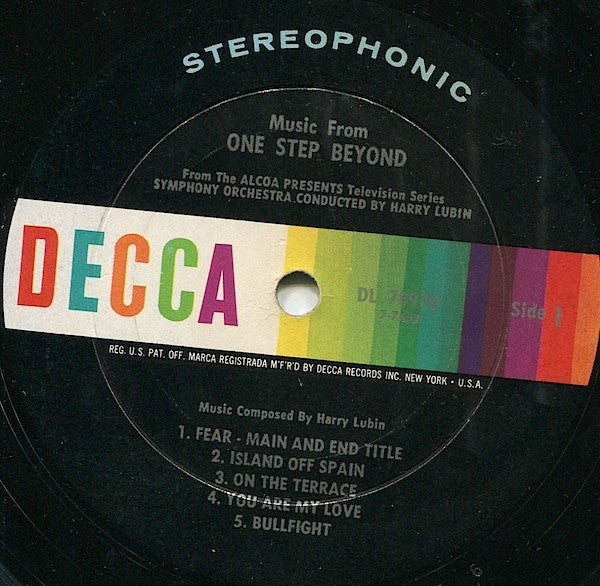 Harry Lubin - One Step Beyond - LP