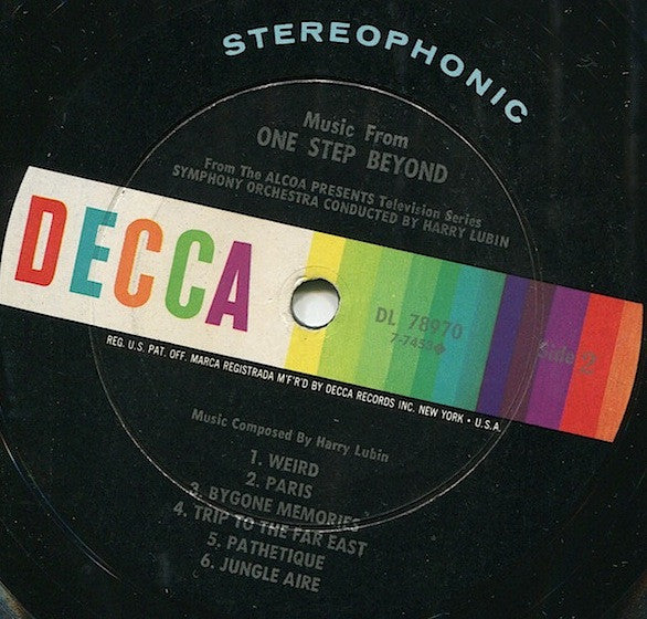 Harry Lubin - One Step Beyond - LP