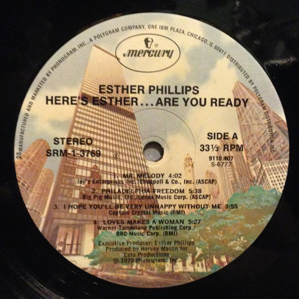 Esther Phillips - Here's Esther...Are You Ready - LP