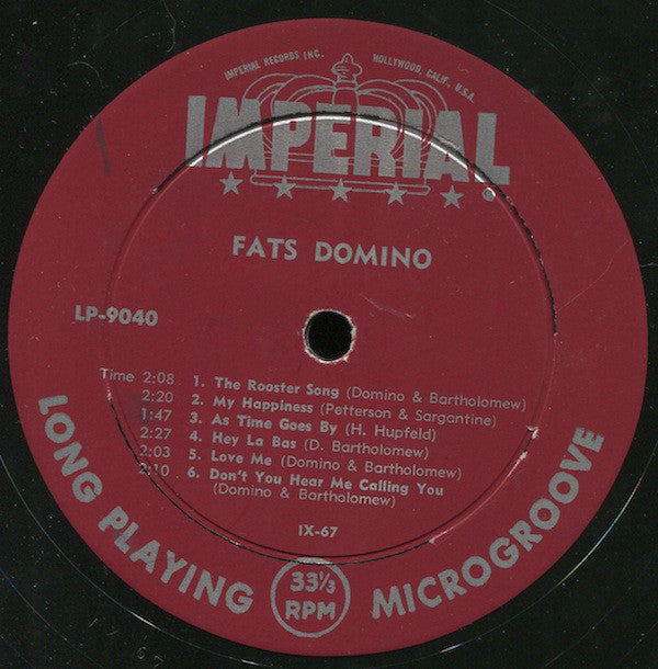 Fats Domino - This Is Fats - LP