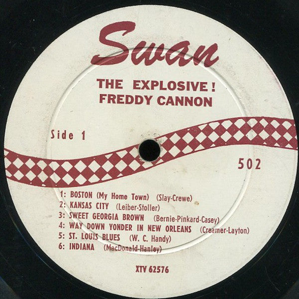 Freddy Cannon - The Explosive!  Freddy Cannon