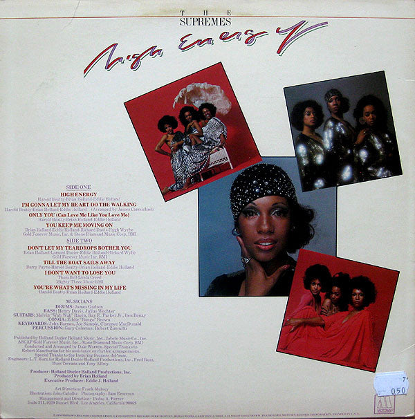 The Supremes - High Energy - LP