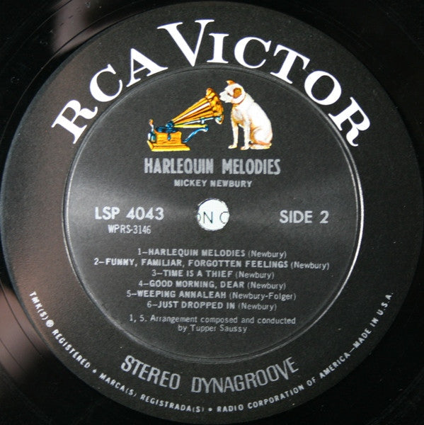 Mickey Newbury - Harlequin Melodies - LP
