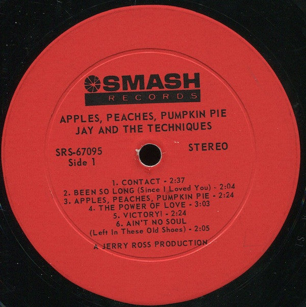 Jay & The Techniques - Apples, Peaches, Pumpkin Pie - LP