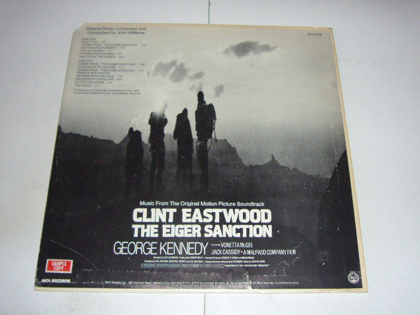 John Williams  - Music From The Original Motion Picture Soundtrack The Eiger Sanction - LP