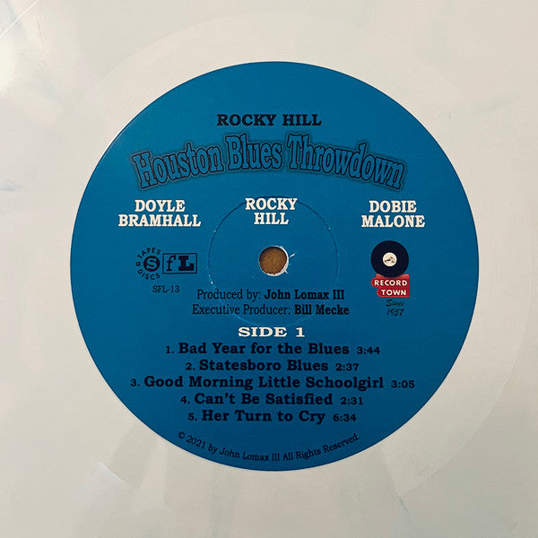 Rocky Hill, Doyle Bramhall, Dobie Malone - Rocky Hill - Houston Blues Throwdown - LP