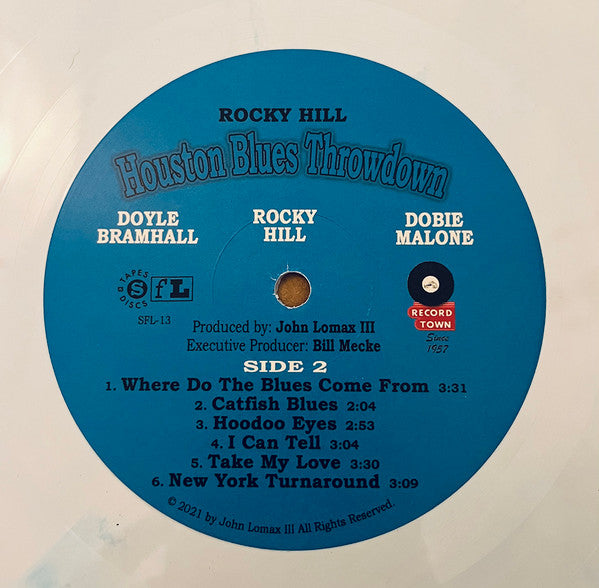 Rocky Hill, Doyle Bramhall, Dobie Malone - Rocky Hill - Houston Blues Throwdown - LP