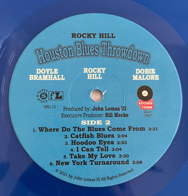 Rocky Hill, Doyle Bramhall, Dobie Malone - Rocky Hill - Houston Blues Throwdown - LP