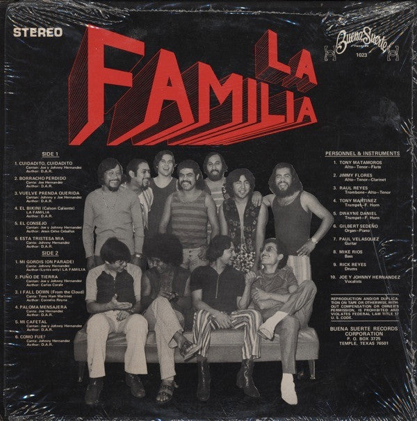 La Familia  - La Familia - LP