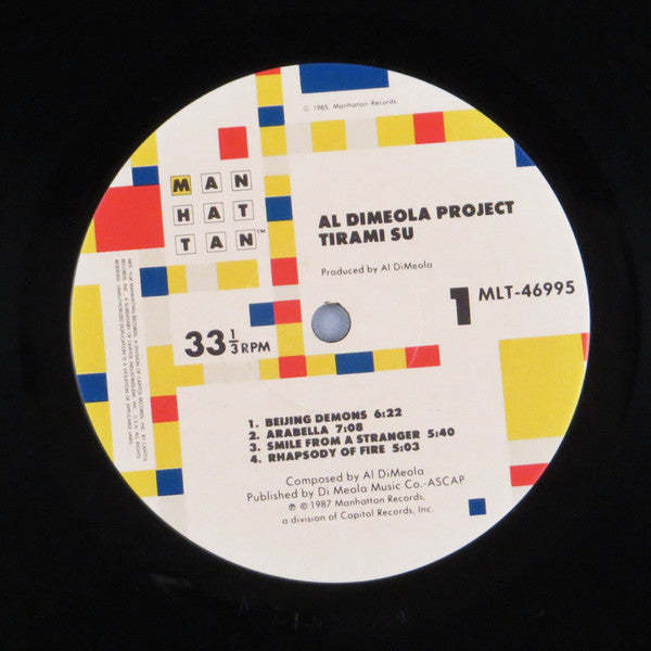 Al Di Meola Project - Tirami Su - LP