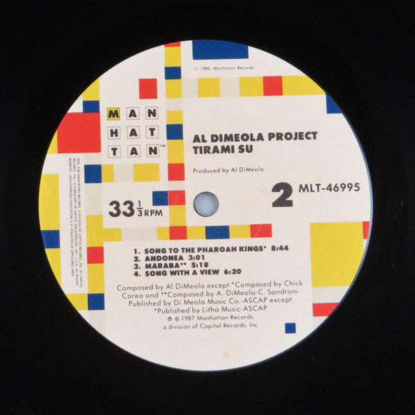 Al Di Meola Project - Tirami Su - LP