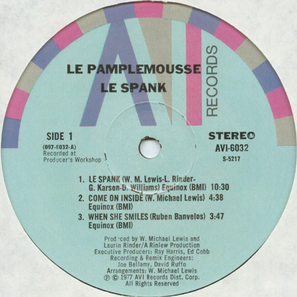 Le Pamplemousse - Le Spank - LP