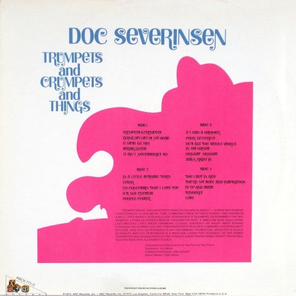 Doc Severinsen - Trumpets And Crumpets And Things - LP