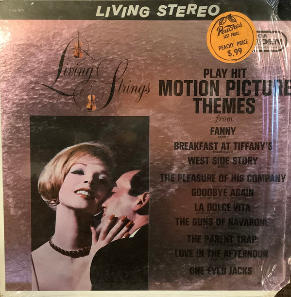 Living Strings - Play Hit Motion Picture Themes - LP