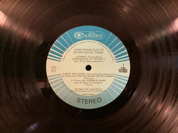 Living Strings - Play Hit Motion Picture Themes - LP