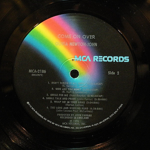 Olivia Newton-John - Come On Over - LP