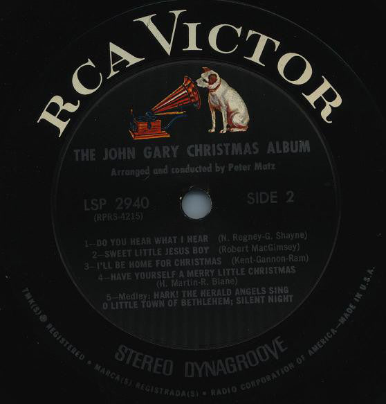 John Gary - The John Gary Christmas Album - LP