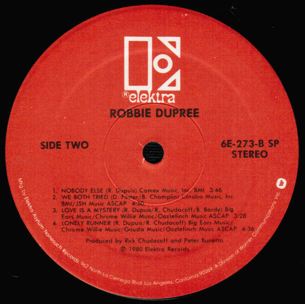 Robbie Dupree - Robbie Dupree - LP