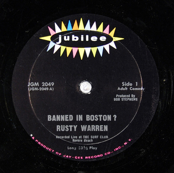 Rusty Warren - Banned In Boston? - LP