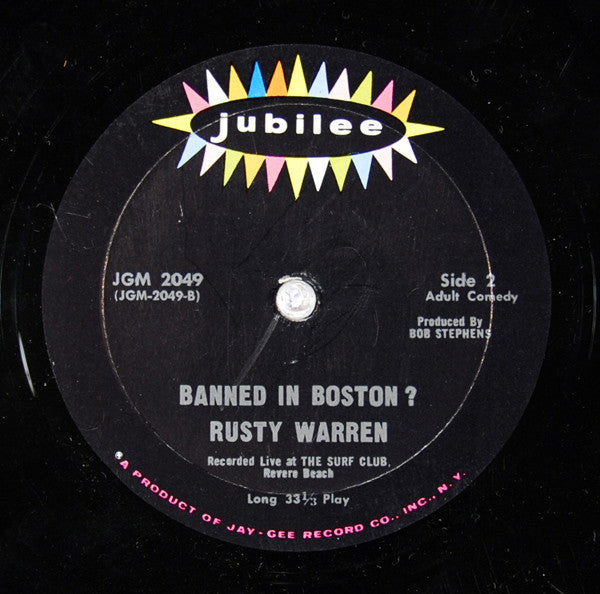 Rusty Warren - Banned In Boston? - LP