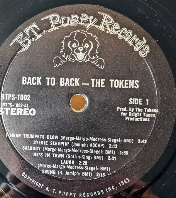 The Happenings / The Tokens - Back To Back - LP