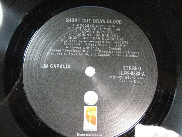 Jim Capaldi - Short Cut Draw Blood - LP