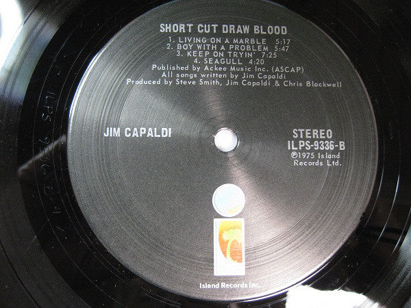 Jim Capaldi - Short Cut Draw Blood - LP