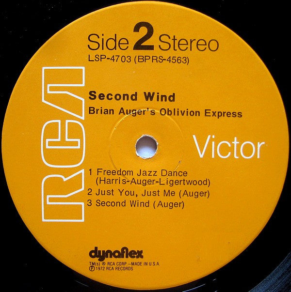 Brian Auger's Oblivion Express - Second Wind - LP