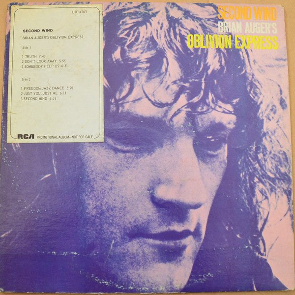 Brian Auger's Oblivion Express - Second Wind - LP