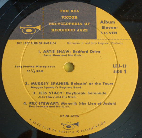 Various - The RCA Victor Encyclopedia Of Recorded Jazz: Album 11- Sha To Ven - LP