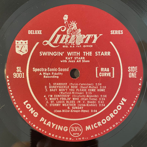 Kay Starr - Swinging With The Starr - LP