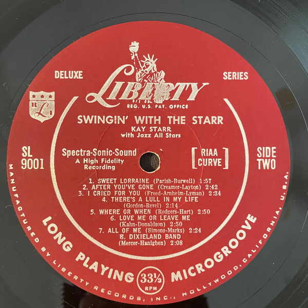 Kay Starr - Swinging With The Starr - LP