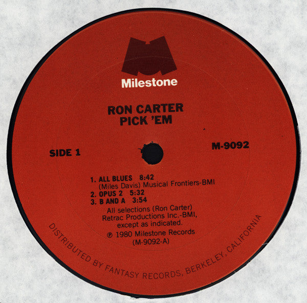 Ron Carter - Pick 'Em - LP