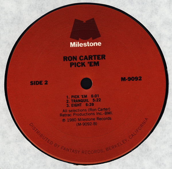 Ron Carter - Pick 'Em - LP