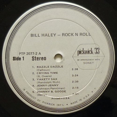 Bill Haley - Rock N Roll - LP