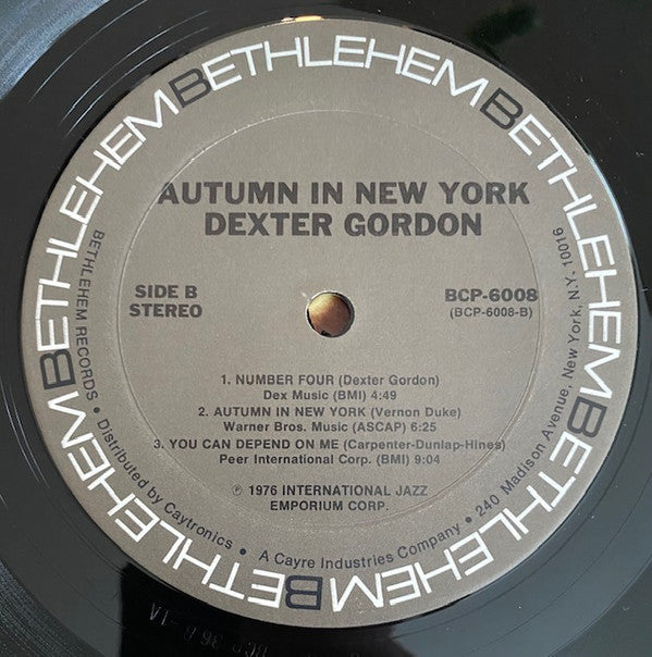 Dexter Gordon - The Bethlehem Years - LP