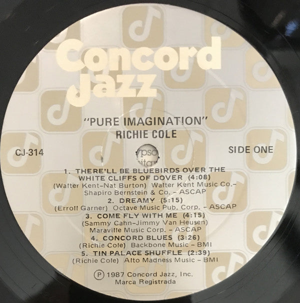 Richie Cole - Pure Imagination - LP