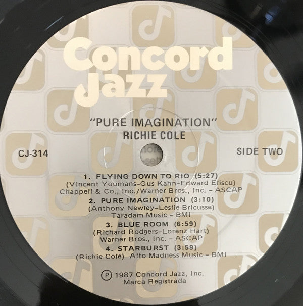 Richie Cole - Pure Imagination - LP