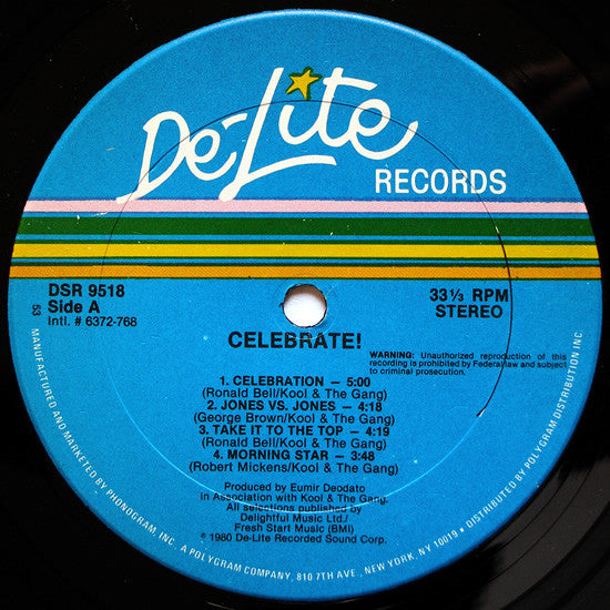 Kool & The Gang - Celebrate! - LP