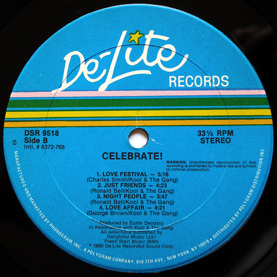 Kool & The Gang - Celebrate! - LP
