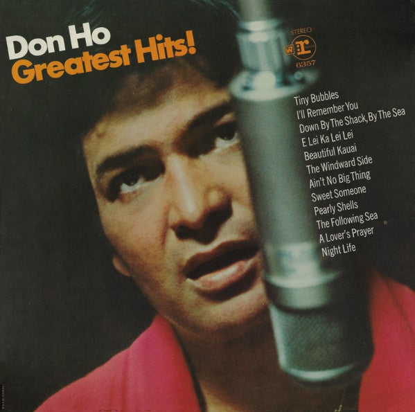 Don Ho And The Aliis - Don Ho's Greatest Hits - LP