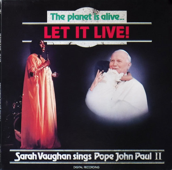 Sarah Vaughan - The Planet Is Alive ... Let It Live! - LP