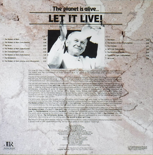 Sarah Vaughan - The Planet Is Alive ... Let It Live! - LP