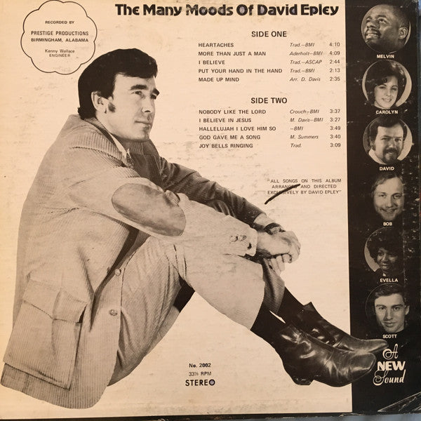 David Epley - The Many Moods Of David Epley - LP